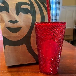 Red Starbucks Grande Tumbler